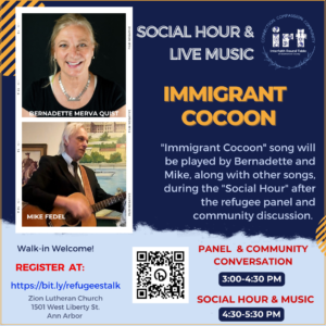Social Hour and Live Music Immigrant Cocoon